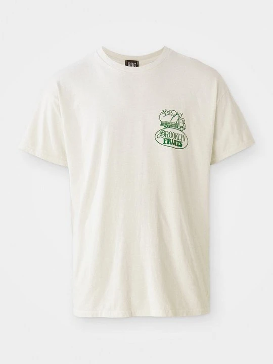 Zdjęcie produktu T-shirt z nadrukiem BDG Urban Outfitters biały
