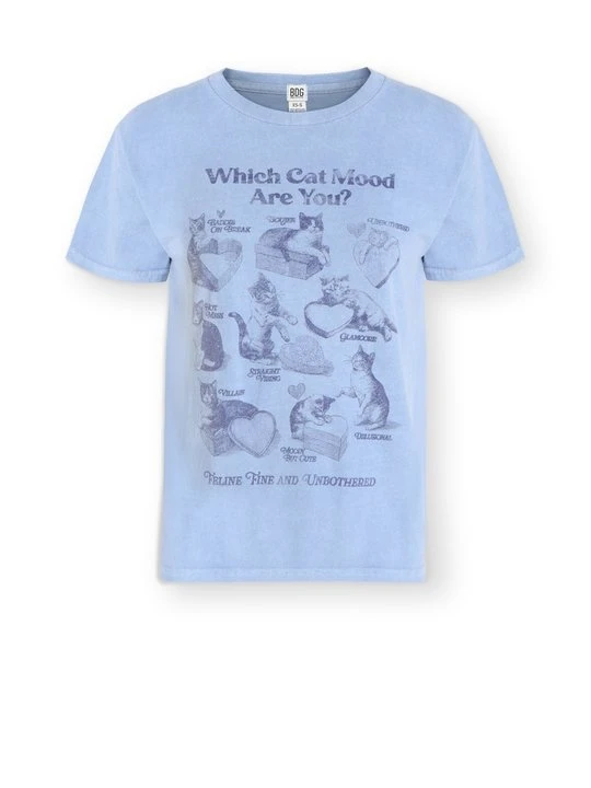 Zdjęcie produktu T-shirt z nadrukiem BDG Urban Outfitters niebieski