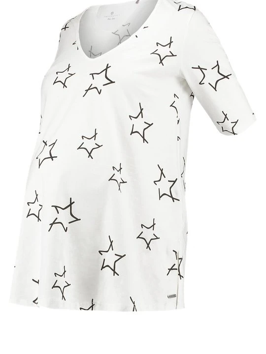 Zdjęcie produktu T-shirt z nadrukiem Miracle. Mama And Woman. mleczny