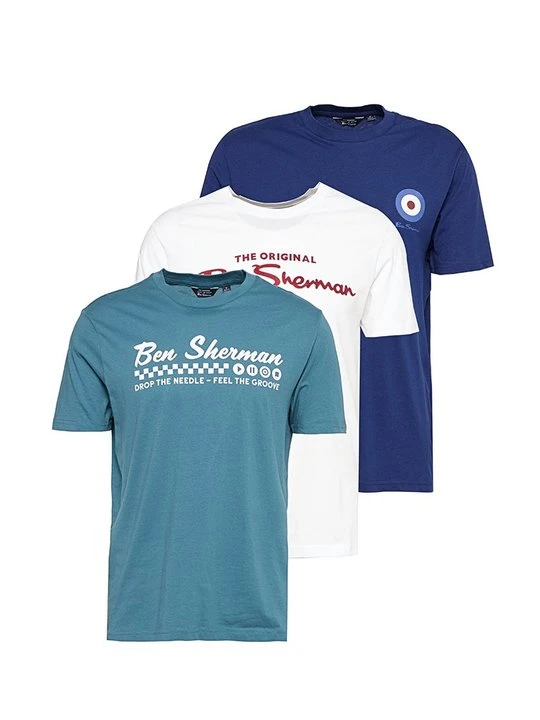 Zdjęcie produktu T-shirt z nadrukiem Ben Sherman