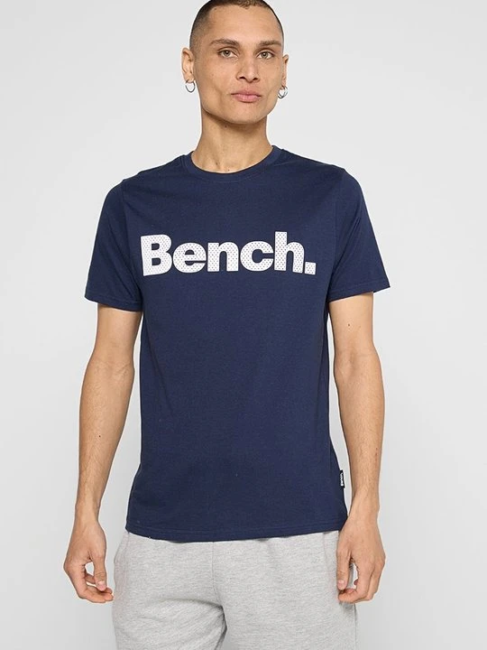 Zdjęcie produktu T-shirt z nadrukiem Bench granatowy