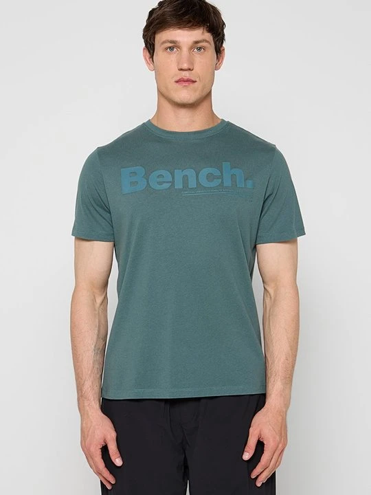 Zdjęcie produktu T-shirt z nadrukiem Bench zielony