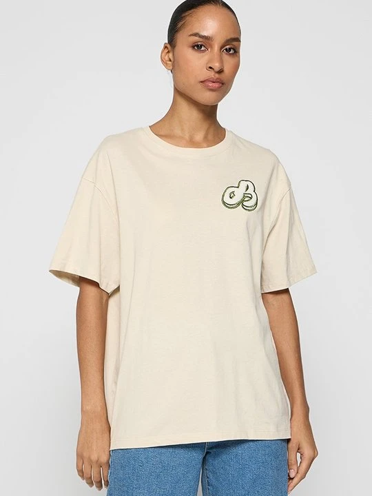 Zdjęcie produktu T-shirt z nadrukiem Bench beżowy