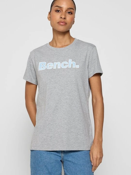 Zdjęcie produktu T-shirt z nadrukiem Bench szary