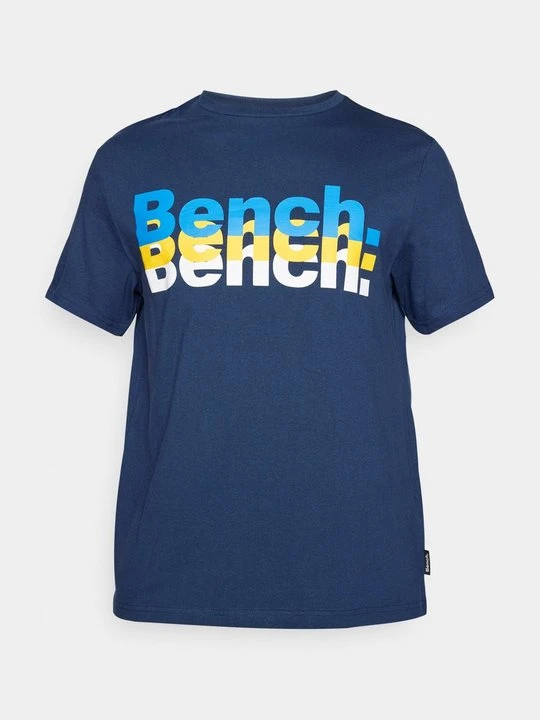 Zdjęcie produktu T-shirt z nadrukiem Bench granatowy