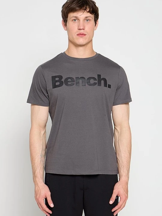 Zdjęcie produktu T-shirt z nadrukiem Bench ciemnoszary