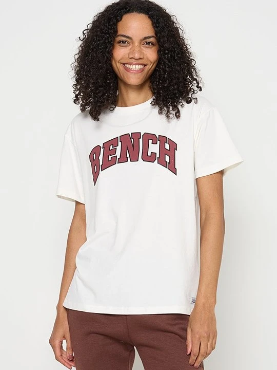 Zdjęcie produktu T-shirt z nadrukiem Bench biały