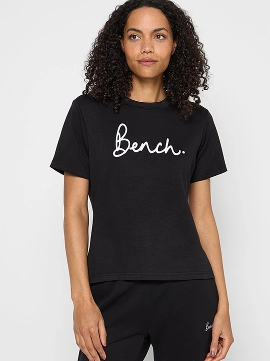 Zdjęcie produktu T-shirt z nadrukiem Bench czarny