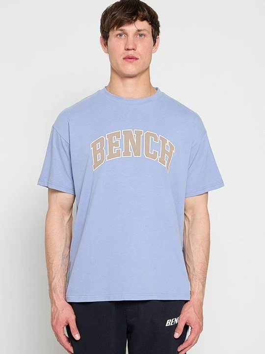 Zdjęcie produktu T-shirt z nadrukiem Bench jasnoniebieski