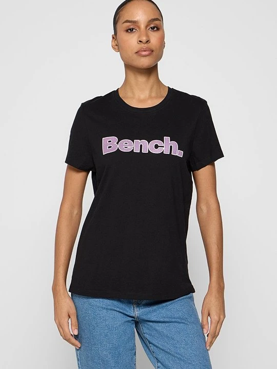 Zdjęcie produktu T-shirt z nadrukiem Bench czarny