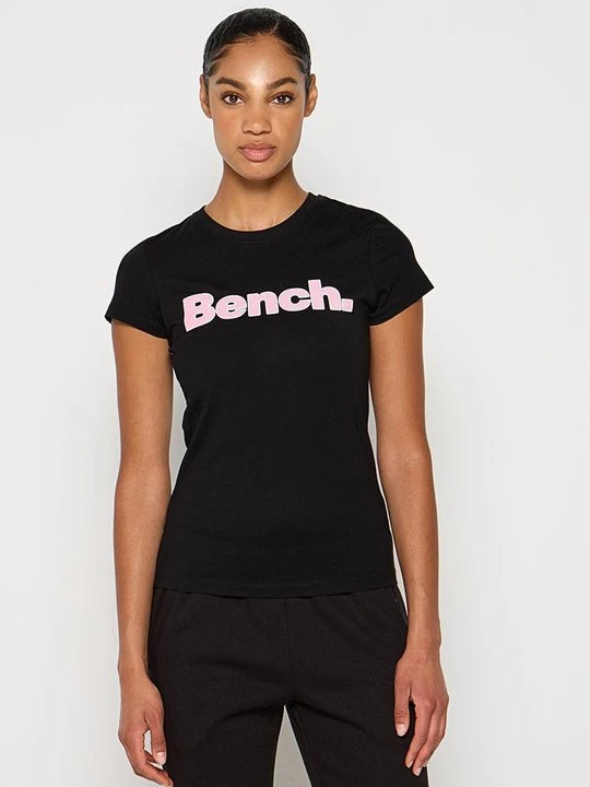 Zdjęcie produktu T-shirt z nadrukiem Bench czarny