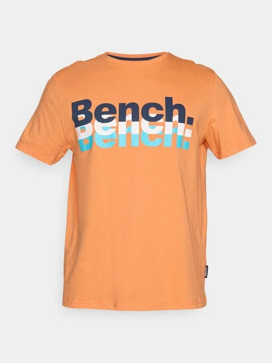 Zdjęcie produktu T-shirt z nadrukiem Bench pomarańczowy