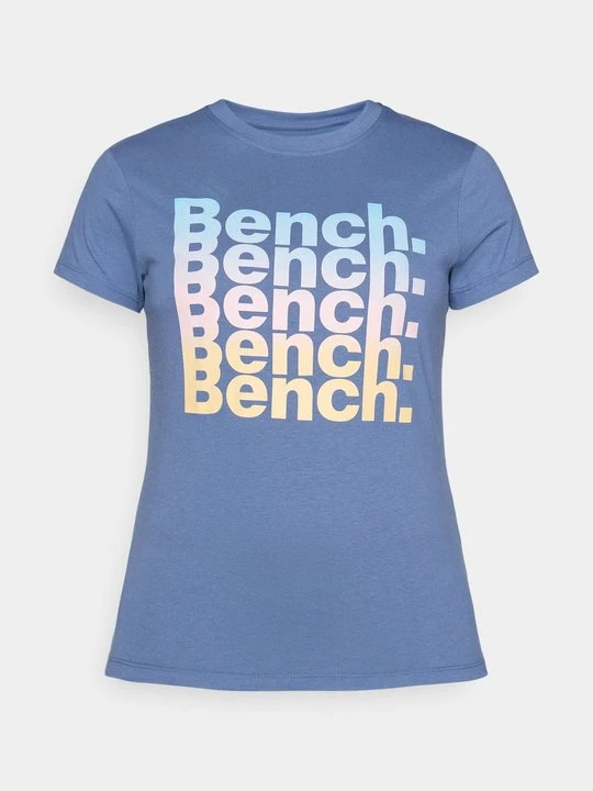 Zdjęcie produktu T-shirt z nadrukiem Bench niebieski