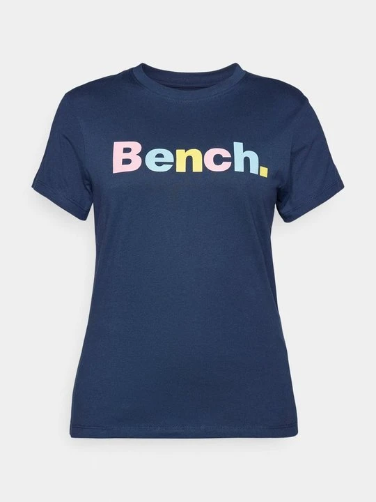 Zdjęcie produktu T-shirt z nadrukiem Bench granatowy