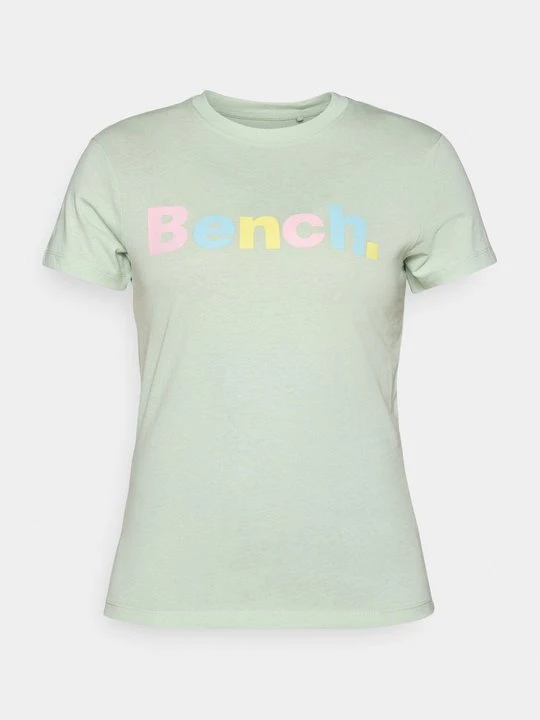 Zdjęcie produktu T-shirt z nadrukiem Bench jasnozielony