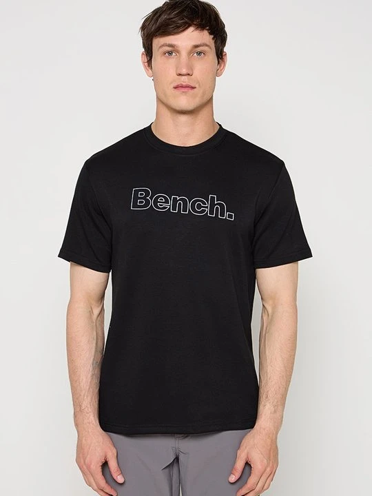 Zdjęcie produktu T-shirt z nadrukiem Bench czarny