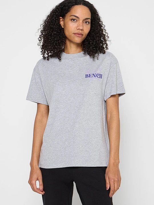 Zdjęcie produktu T-shirt z nadrukiem Bench szary