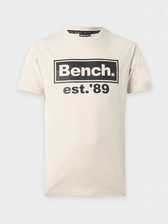 Zdjęcie produktu T-shirt z nadrukiem Bench beżowy