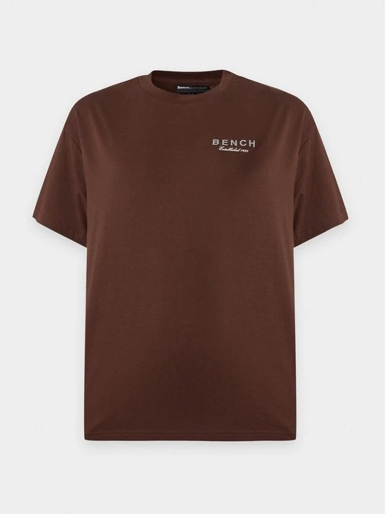 Zdjęcie produktu T-shirt z nadrukiem Bench brązowy