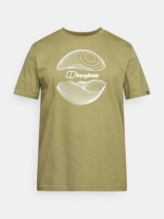Zdjęcie produktu T-shirt z nadrukiem Berghaus khaki