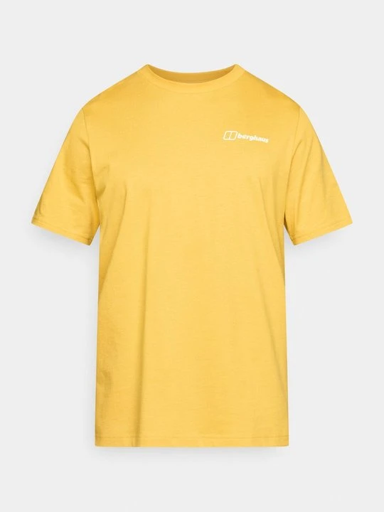 Zdjęcie produktu T-shirt z nadrukiem Berghaus żółty