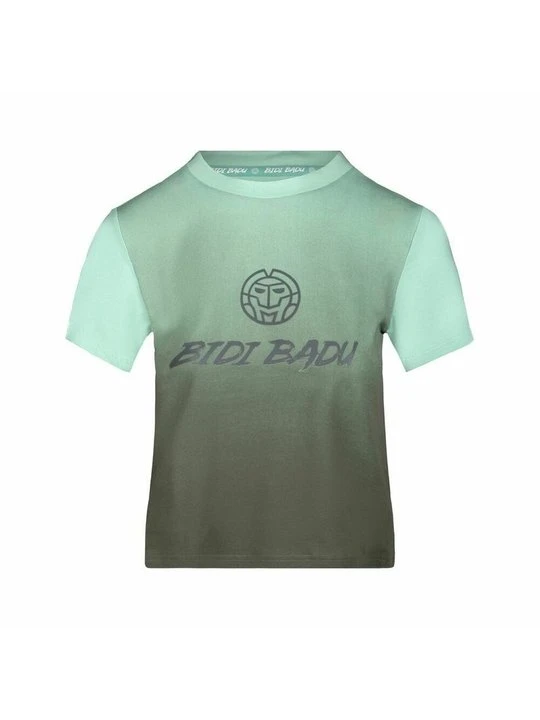 Zdjęcie produktu T-shirt z nadrukiem BIDI BADU miętowy