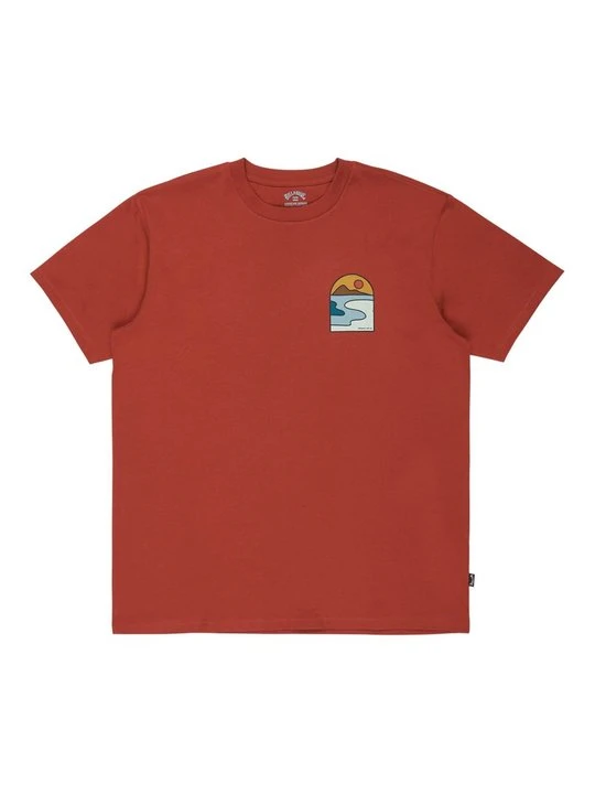 Zdjęcie produktu T-shirt z nadrukiem Billabong czerwony