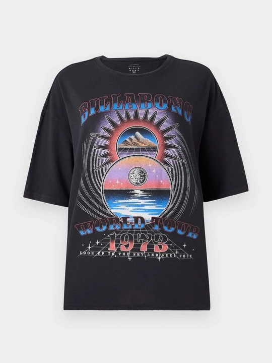 Zdjęcie produktu T-shirt z nadrukiem Billabong czarny