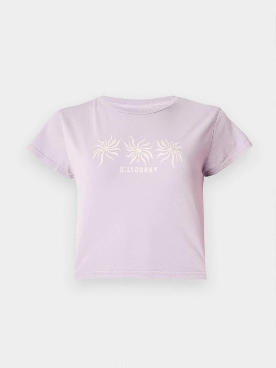 Zdjęcie produktu T-shirt z nadrukiem Billabong liliowy