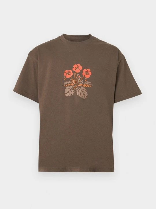 Zdjęcie produktu T-shirt z nadrukiem Billabong brązowy