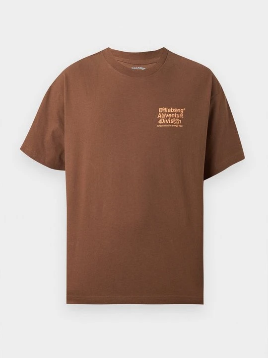 Zdjęcie produktu T-shirt z nadrukiem Billabong brązowy