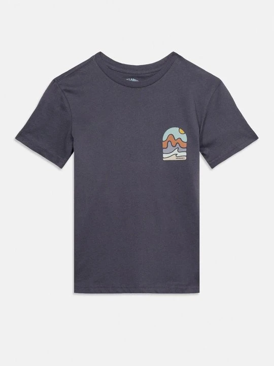 Zdjęcie produktu T-shirt z nadrukiem Billabong ciemnoszary