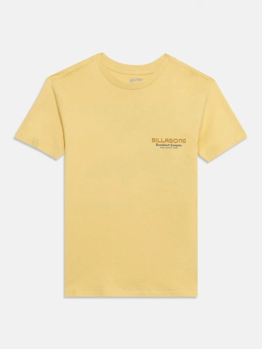 Zdjęcie produktu T-shirt z nadrukiem Billabong jasnożółty