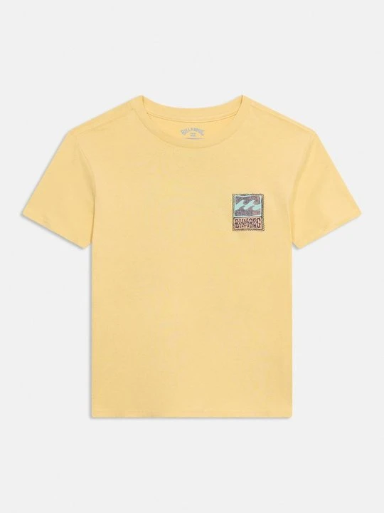 Zdjęcie produktu T-shirt z nadrukiem Billabong jasnożółty
