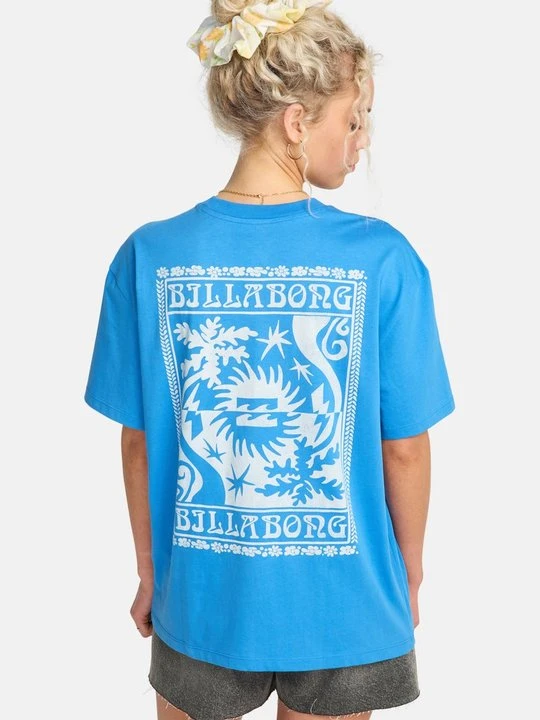 Zdjęcie produktu T-shirt z nadrukiem Billabong niebieski