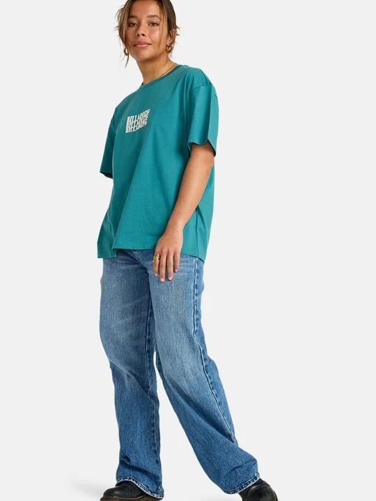 Zdjęcie produktu T-shirt z nadrukiem Billabong zielony
