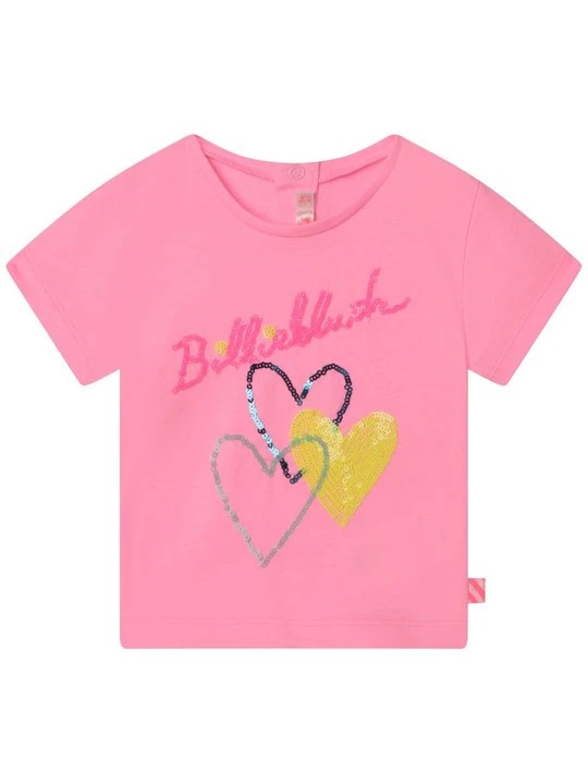 Zdjęcie produktu T-shirt z nadrukiem Billieblush różowy