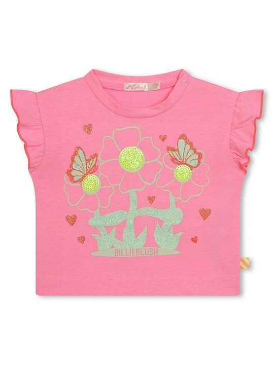 Zdjęcie produktu T-shirt z nadrukiem Billieblush różowy