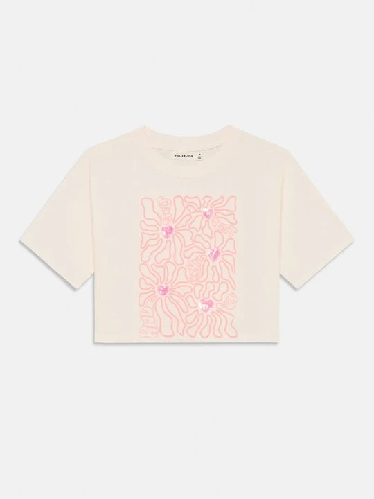 Zdjęcie produktu T-shirt z nadrukiem Billieblush mleczny