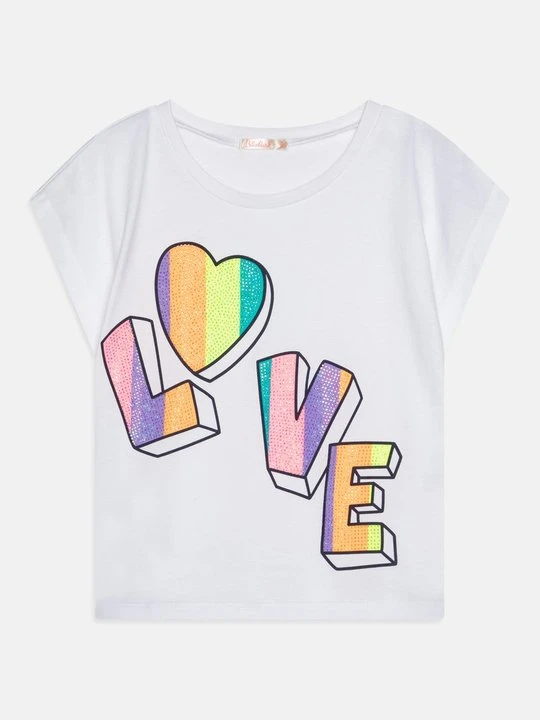 Zdjęcie produktu T-shirt z nadrukiem Billieblush biały