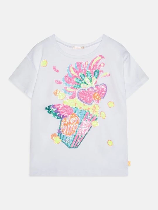 Zdjęcie produktu T-shirt z nadrukiem Billieblush biały