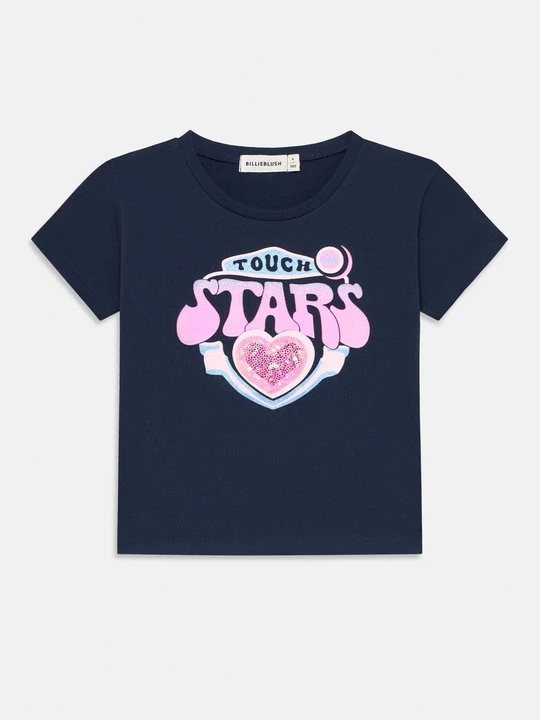 Zdjęcie produktu T-shirt z nadrukiem Billieblush granatowy