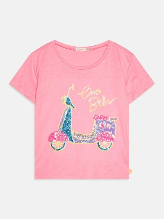 Zdjęcie produktu T-shirt z nadrukiem Billieblush jasnoróżowy