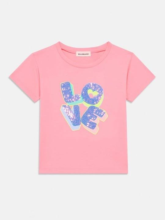Zdjęcie produktu T-shirt z nadrukiem Billieblush różowy