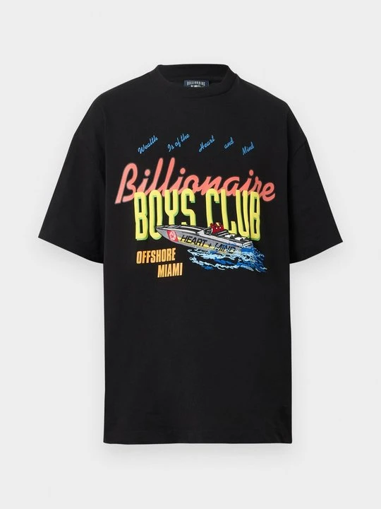 Zdjęcie produktu T-shirt z nadrukiem Billionaire Boys Club czarny