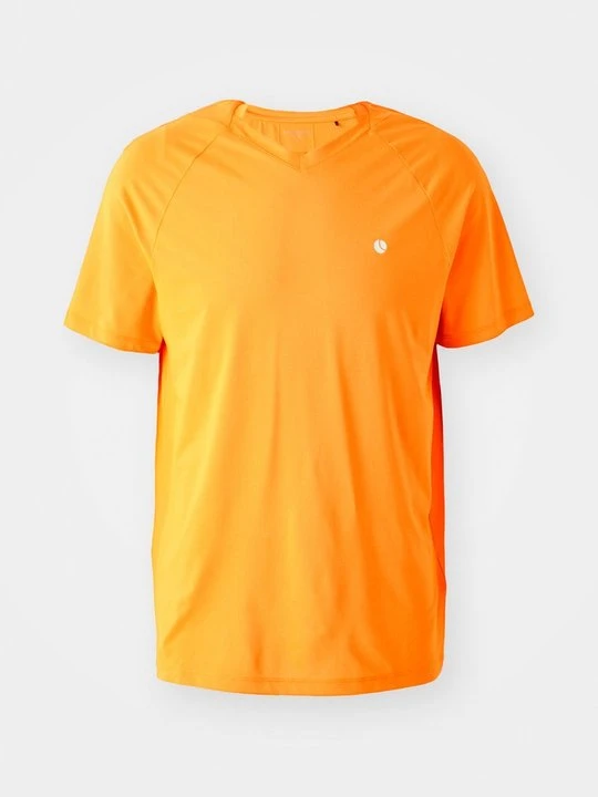 Zdjęcie produktu T-shirt z nadrukiem Björn Borg pomarańczowy