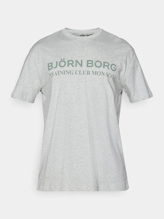 Zdjęcie produktu T-shirt z nadrukiem Björn Borg jasnoszary