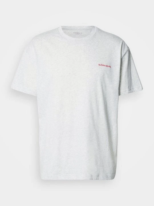 Zdjęcie produktu T-shirt z nadrukiem Björn Borg jasnoszary