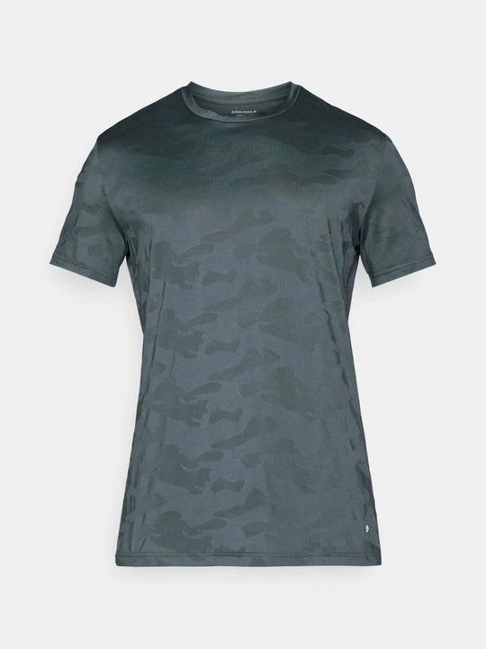 Zdjęcie produktu T-shirt z nadrukiem Björn Borg nakrapiana petrol