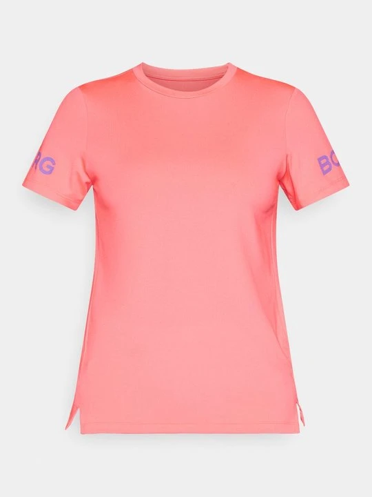 Zdjęcie produktu T-shirt z nadrukiem Björn Borg różowy